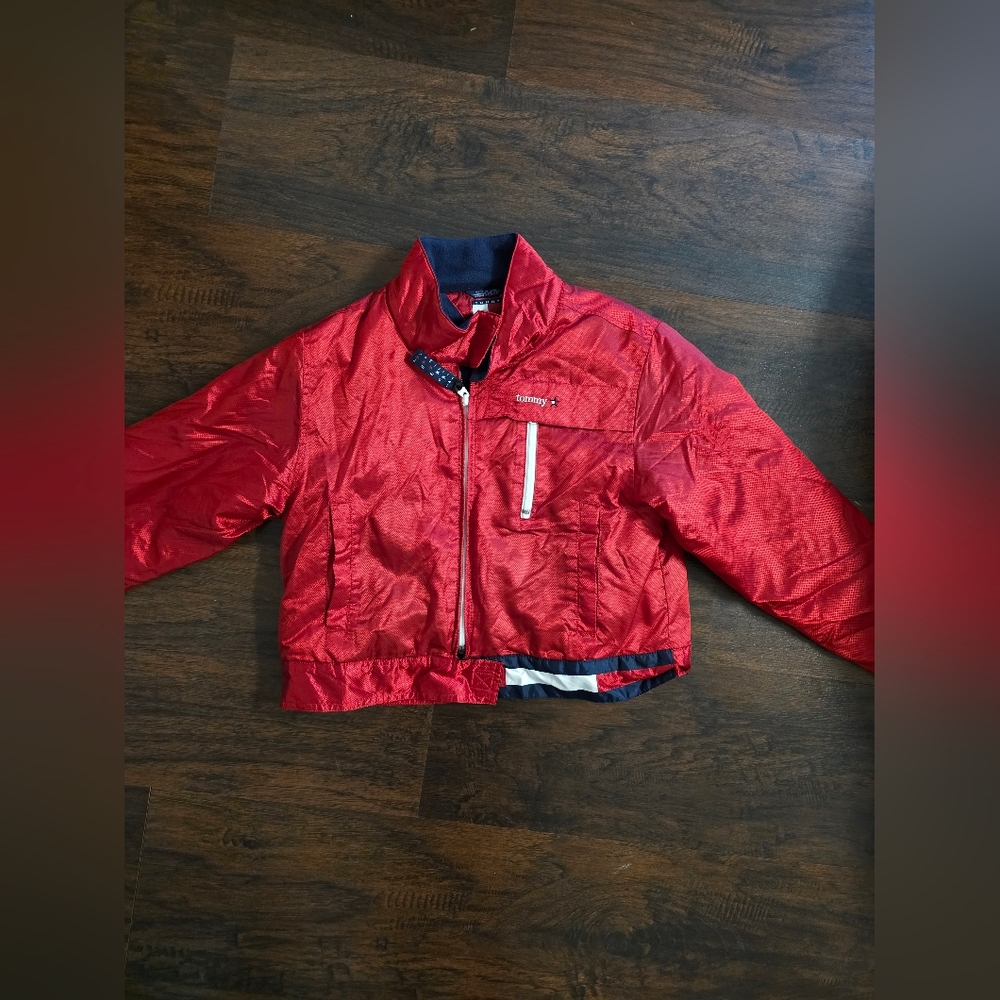 Tommy Hilfiger Red Kids Puffer Jacket, M 5T
